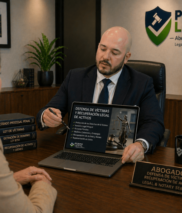 Marco explaining Victims recovery Law